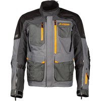 Klim Carlsbad Gore-Tex CE Textile Jacket - Asphalt / Strike Orange