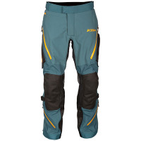 Klim Badlands Pro Gore-Tex Textile Trousers - Petrol / Strike Orange