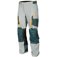 Klim Carlsbad Gore-Tex CE Textile Trousers - Petrol / Strike Orange