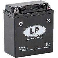 Landport Motorcycle Battery - MB YB3-3 SLA