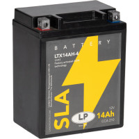 Landport Motorcycle Battery - YTX14AH-4 SLA