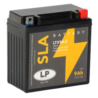 Landport Motorcycle Battery - YTX9A-3 SLA