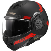 LS2 Advant - Bend Matt Black / Red