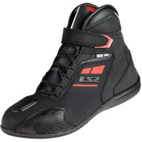 LS2 Garra Waterproof Boots - Black / Red