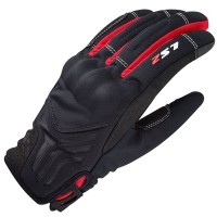 LS2 Ladies Jet 2 Gloves - Black / Red