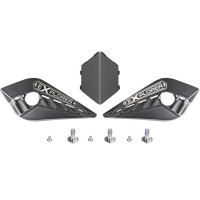 LS2 Explorer Carbon Peak Screws & Covers - Black