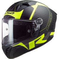 LS2 Thunder Carbon - Racing 1 Matt Hi Vis Yellow
