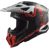 LS2 X-Force - Victory Red / White