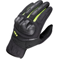 LS2 Kubra Gloves - Anthracite / Hi-Vis Yellow