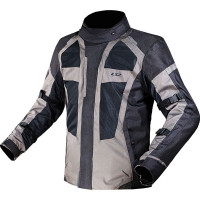 LS2 Scout Textile Jacket - Black / Dark Grey