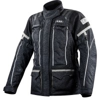 LS2 Ladies Nevada Textile Jacket - Black / Dark Grey