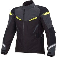 Macna Myth Textile Jacket - Night Eye / Black / Yellow
