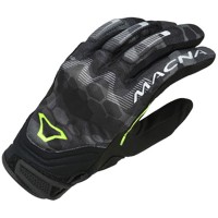 Macna Recon Textile Gloves - Camo / Grey / Yellow