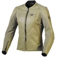 Macna Ladies Tequilla Leather Jacket - Olive