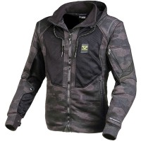Macna Breeze Hoodie - Black / Grey Camo