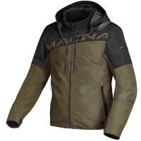 Macna Racoon Textile Jacket - Olive Green