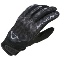 Macna Ladies Recon Textile Gloves - Black / Dark Grey / Leopard