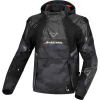 Macna Bradical Textile Jacket - Black / Grey Camo