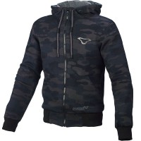 Macna Nuclone Textile Jacket - Camo Black / Grey 