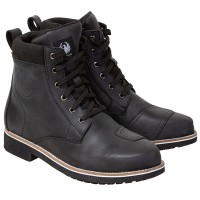 Merlin Ether Waterproof Leather Boots - Black