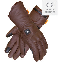Merlin Bednell CE2 D3O Heated Gloves - Brown
