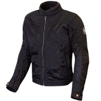 Merlin Chigwell Lite Air Mesh Textile Jacket - Black