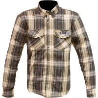 Merlin Axe Aramid Textile Shirt - Brown Check