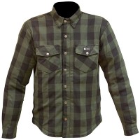 Merlin Axe Aramid Textile Shirt Grey Check FREE UK DELIVERY