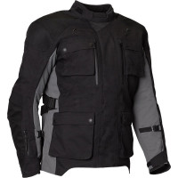 Merlin Solitude Laminated D3O Textile Jacket - Black / Grey