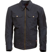 Merlin Dawson Textile Jacket - Navy