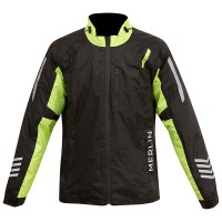 Merlin Rain Jacket - Black / Fluo Yellow