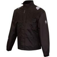 Merlin Platinum Laminated Waterproof Over Jacket - Black