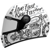 MT Jarama SV - Art Gloss White / Black