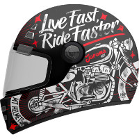 MT Jarama SV - Art Matt Black / Red