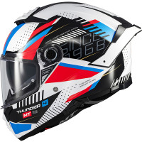 MT Thunder 4 SV - Luminence Gloss White / Blue / Red