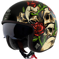 MT Le Mans 2 SV - Breakout Matt Black / Red