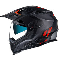 Nexx X.WED 2 Carbon - Vaal Matt Grey / Red MT