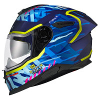 Nexx Y.100R - Urbangram Indigo Blue 