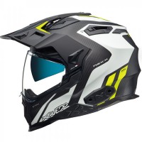 Nexx X.WED 2 Carbon - Vaal Matt White / Neon
