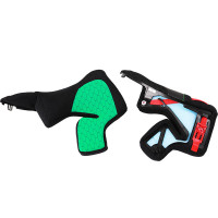 Nolan X-804 RS Ultra-Carbon Cheek Pads - Green