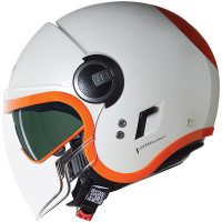 Nolan N21 Visor Ocio - White / Orange