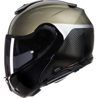 Nolan X-1005 Ultra Carbon Verniciatura Speciale - Carbon / Pietra / Silver