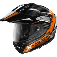 Nolan X-552 Ultra Carbon - Dinamo N-Com Carbon / Orange