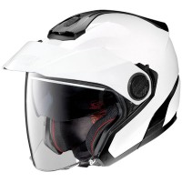 Nolan N40-5 ECE 22.06 N-Com - Classic Metal White