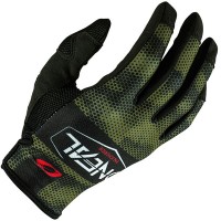 O'Neal Mayhem Textile Gloves - Covert Black / Green