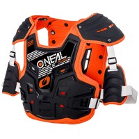 O'Neal PXR Chest Protector - Black / Orange