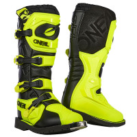O'Neal Rider Pro 2 Boots - Black / Neon Yellow