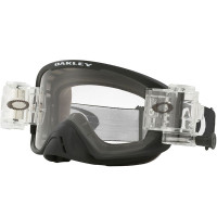 Oakley O Frame 2.0 Pro MX Goggles - Matt Black With Clear Lens Inc Roll Offs