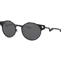 Oakley Deadbolt Sunglasses - Satin Black / Prizm Black Polarized Lens