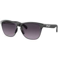 Oakley Frogskins Lite Sunglasses - Matt Black / Prizm Grey Gradient Lens